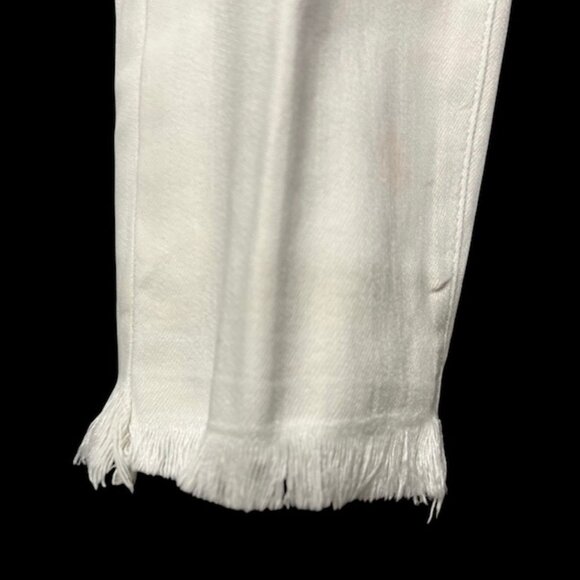 a.n.a. ( A New Approach) Cream Colored Mid Rise Jeggings-Size 14P-Straight Leg - Picture 5 of 8